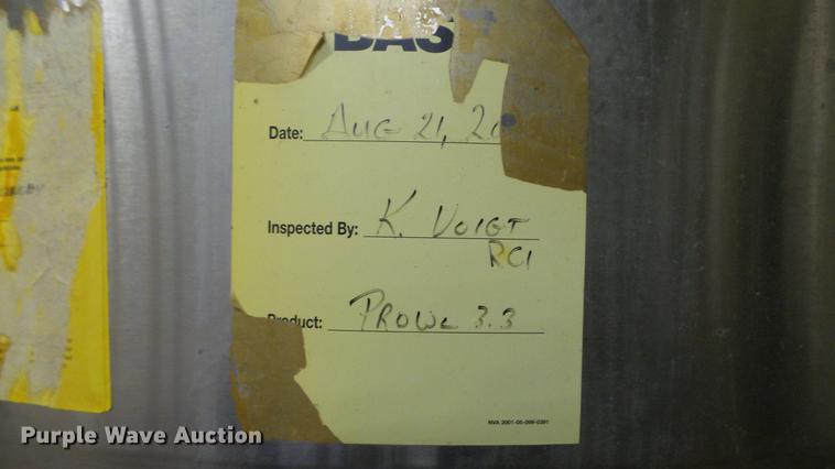 image for item DE4978 (2) stainless steel tanks