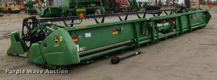 image for item DE5970 2012 John Deere 635F flex head