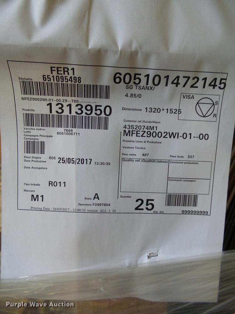 image for item DX9167 (65) front cab glass