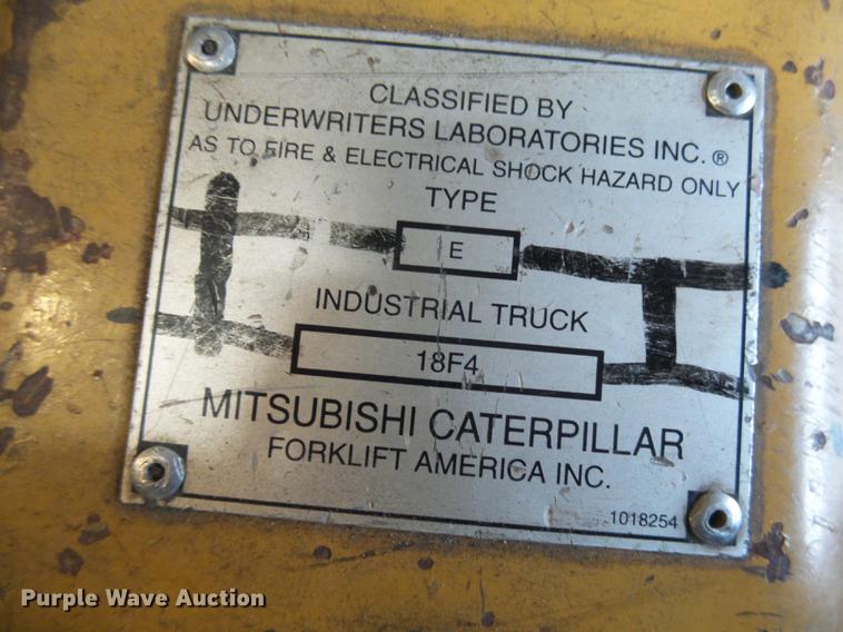 image for item DX9168 Caterpillar EP20KT forklift