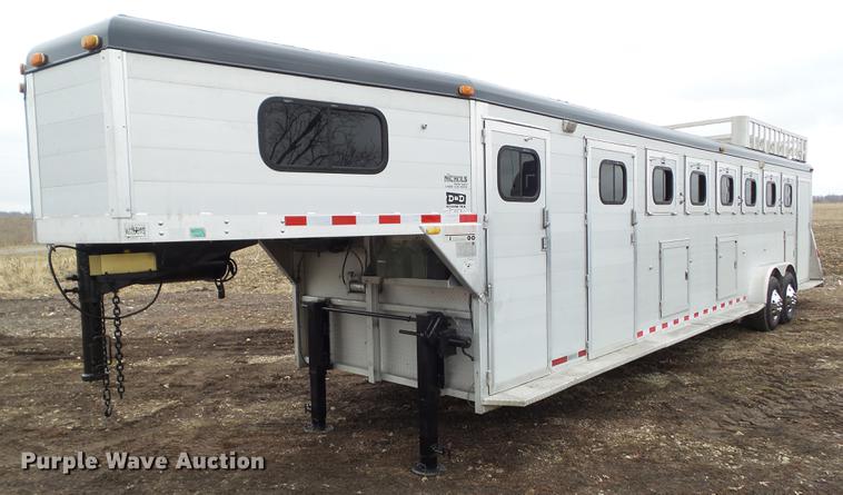 image for item EM9060 1995 Jamco livestock trailer