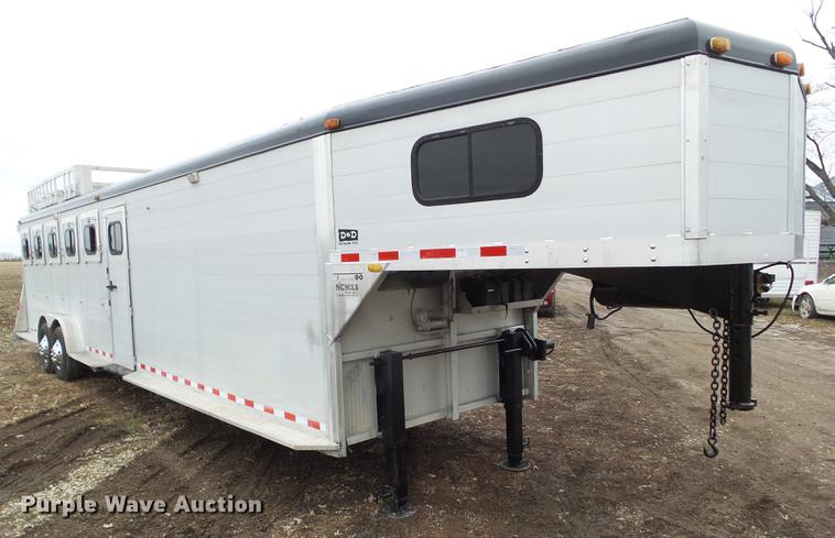 image for item EM9060 1995 Jamco livestock trailer