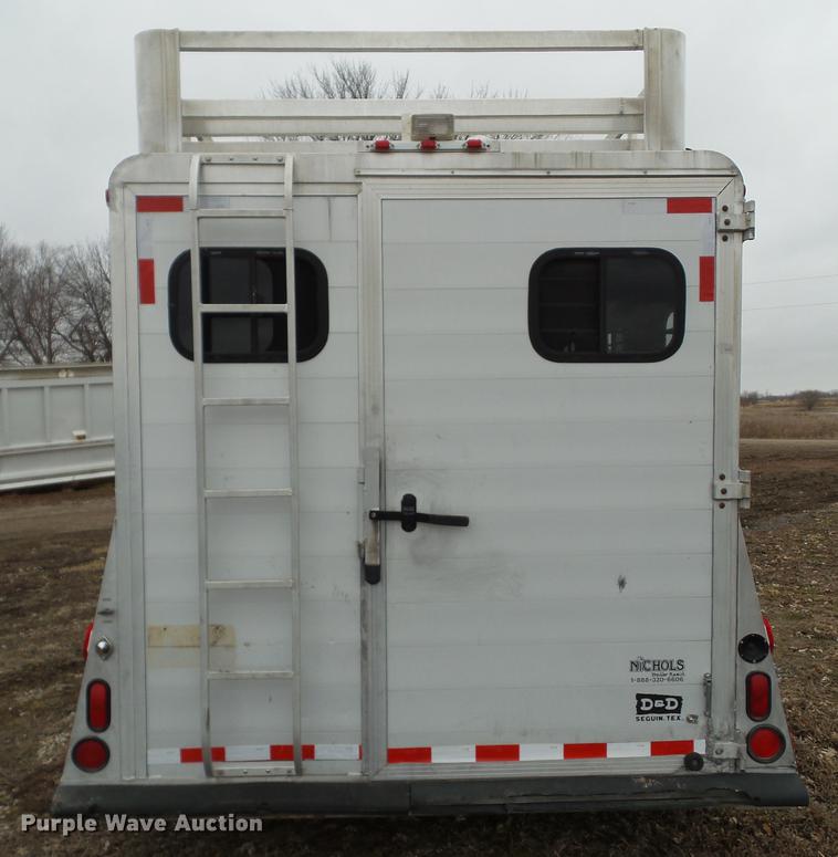 image for item EM9060 1995 Jamco livestock trailer