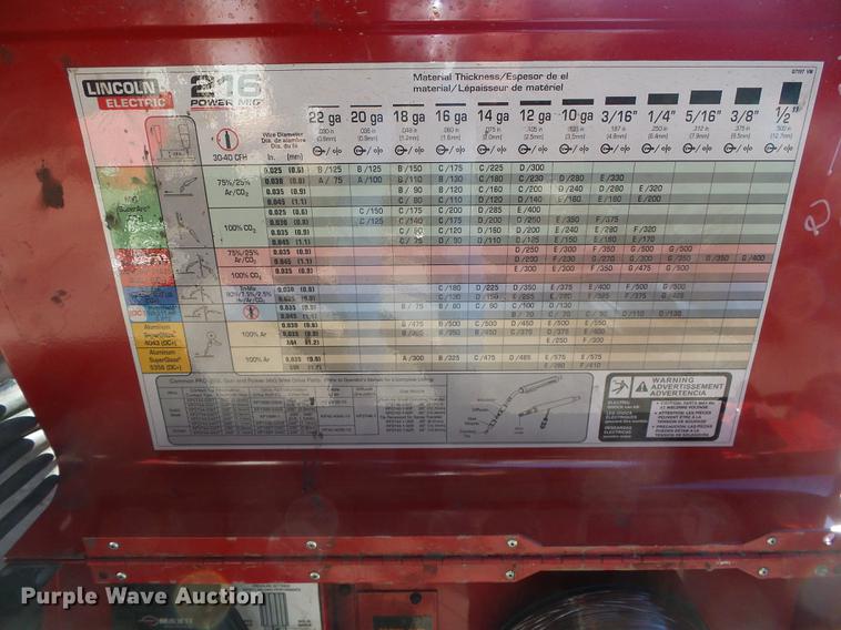 image for item EQ9030 Lincoln Electric MIG welder