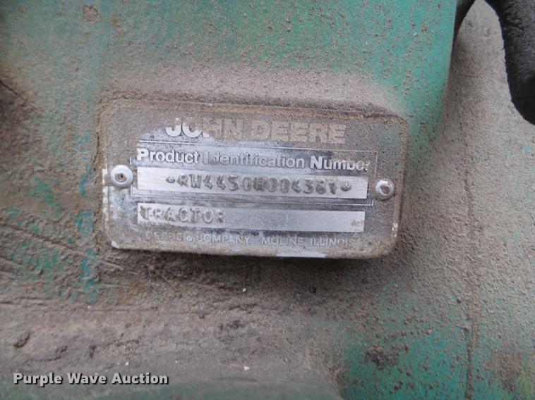 image for item EW9841 John Deere 4450 tractor