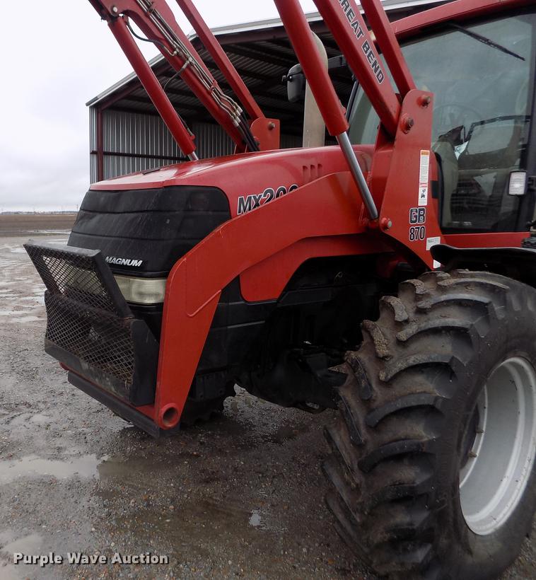 image for item FE9283 2001 Case IH MX200 Magnum MFWD tractor