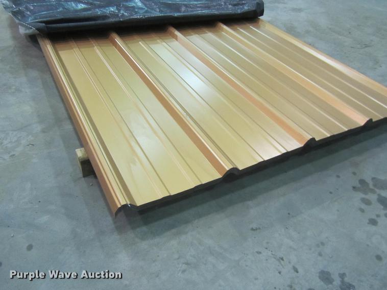 image for item G1433 (45) sheets of metal siding/roofing
