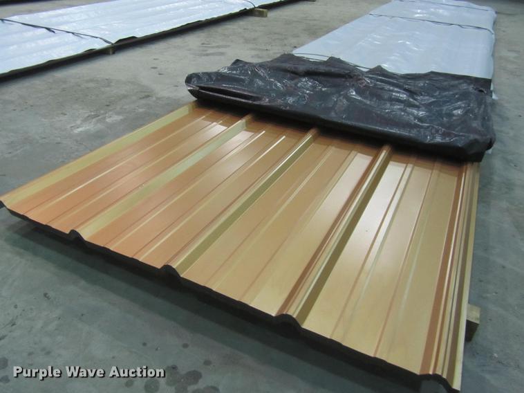 image for item G1433 (45) sheets of metal siding/roofing