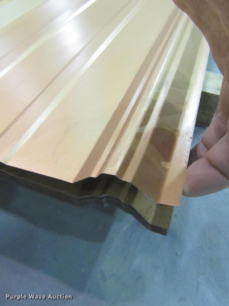 image for item G1433 (45) sheets of metal siding/roofing