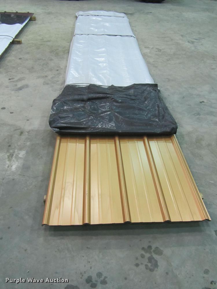 image for item G1433 (45) sheets of metal siding/roofing