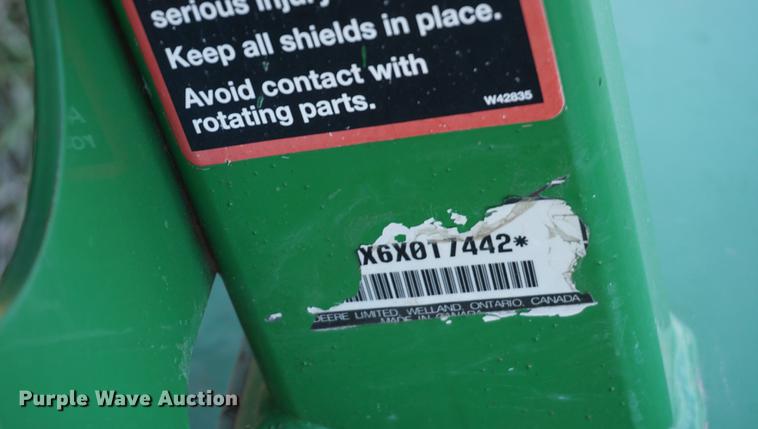 image for item G1440 2016 John Deere MX6 rotary mower