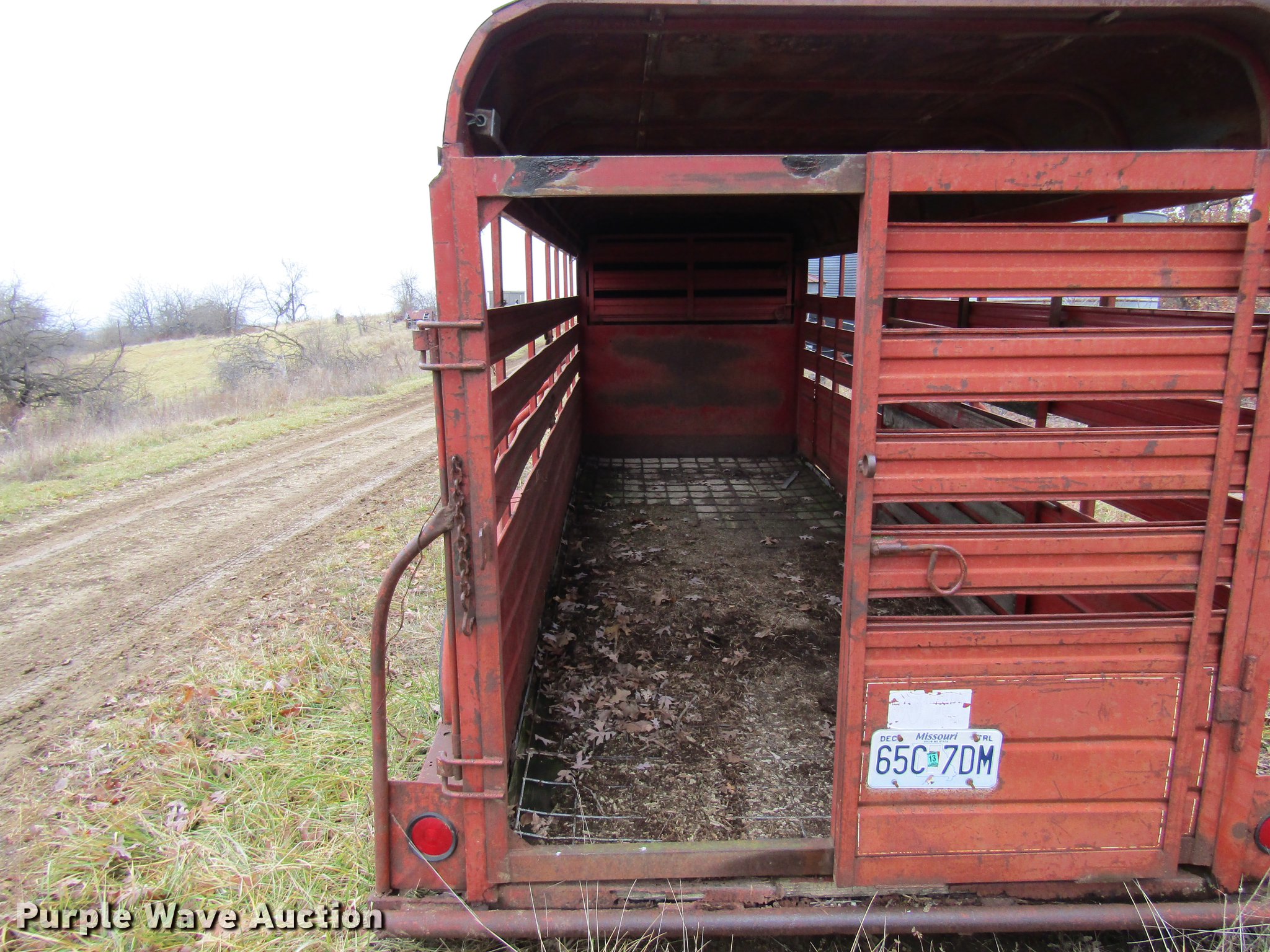 1974 WW livestock trailer in New Cambria, MO Item DE5969 sold