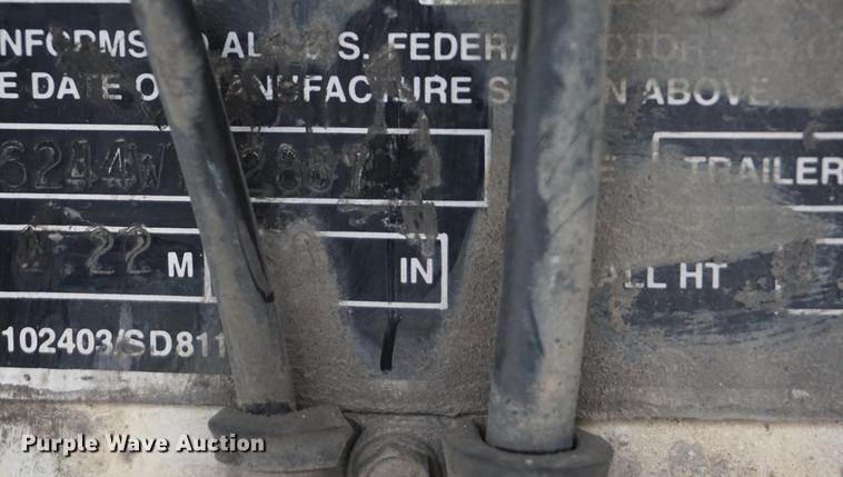 image for item DE3334 2004 Great Dane 7811TZ-1AW refrigerated van trailer