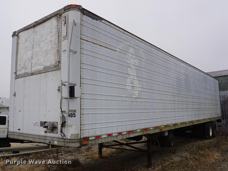 image for item DE3335 1993 Great Dane 7811TZ-1W50 dry van trailer
