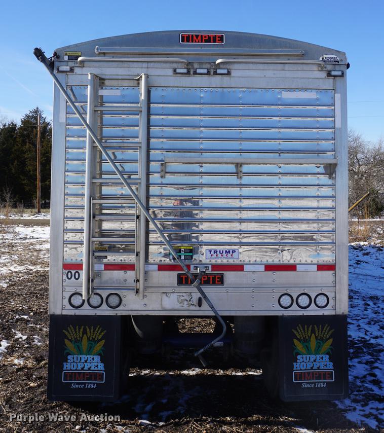image for item DF1687 2016 Timpte Super Hopper double hopper grain trailer