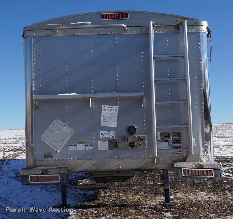 image for item DF1687 2016 Timpte Super Hopper double hopper grain trailer