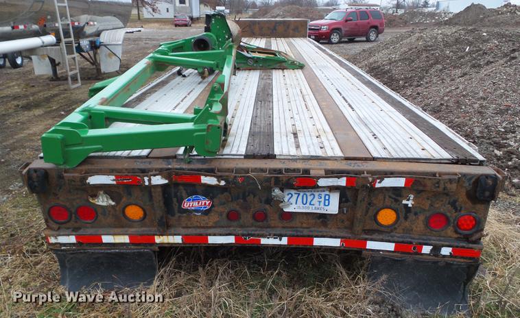 image for item EM9063 2007 Utilty drop deck trailer