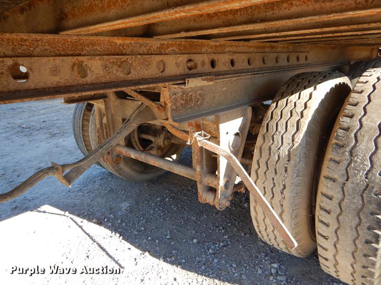 image for item ER9370 1972 Fruehauf dry van trailer