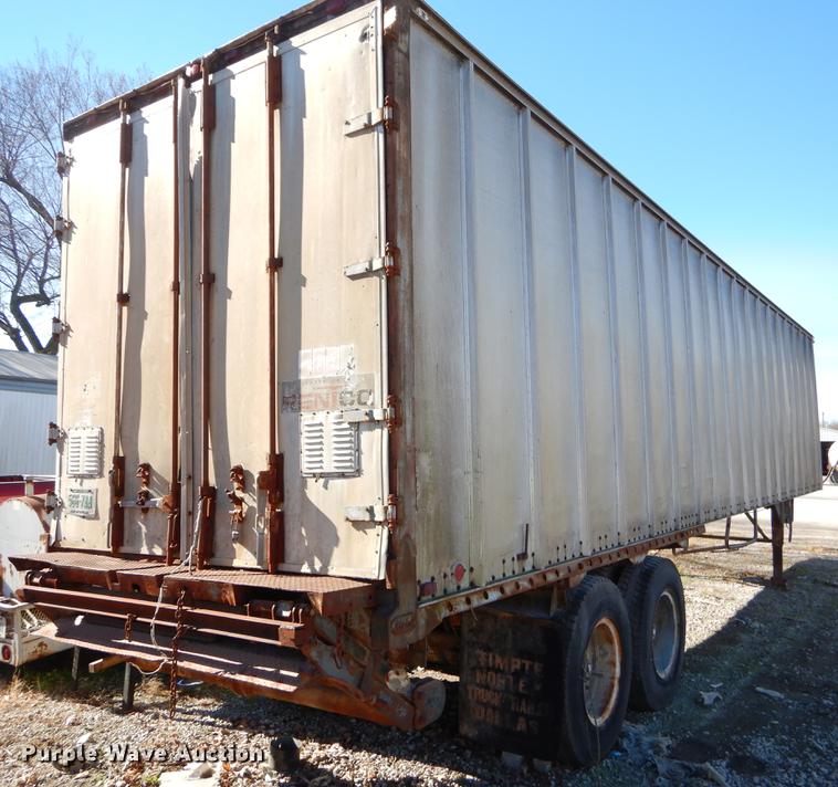 image for item ER9371 1963 Strick dry van trailer