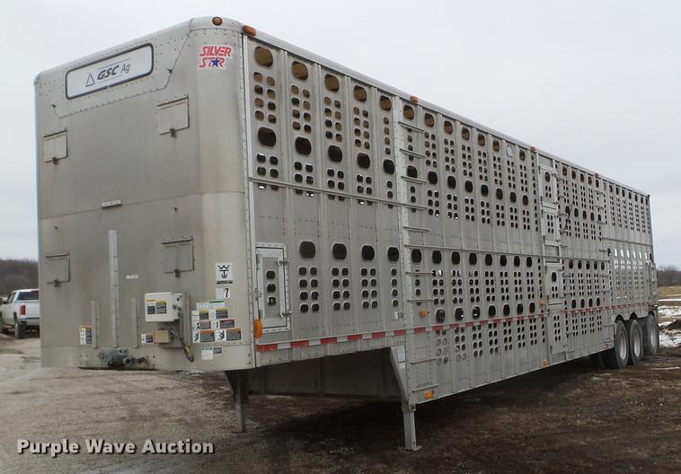 image for item EW9839 2007 Wilson PSDCL-402 livestock trailer