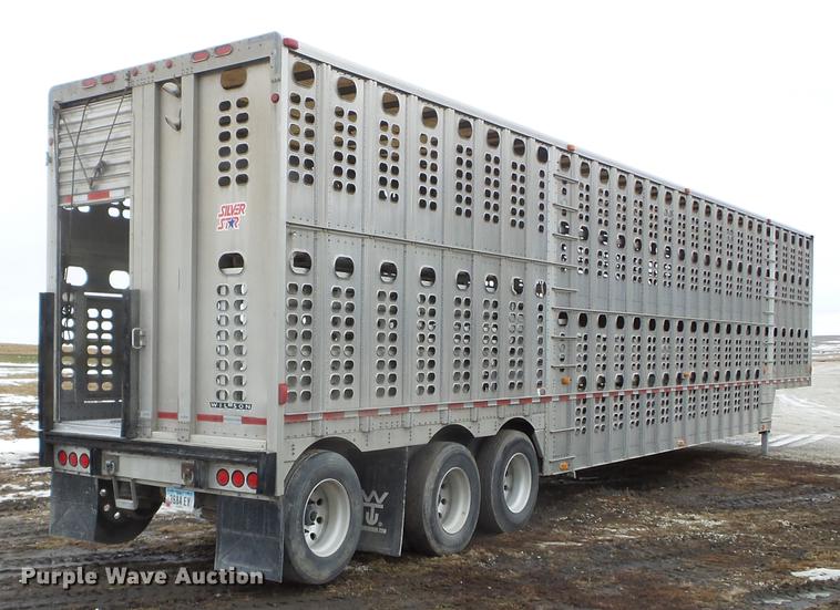 image for item EW9839 2007 Wilson PSDCL-402 livestock trailer