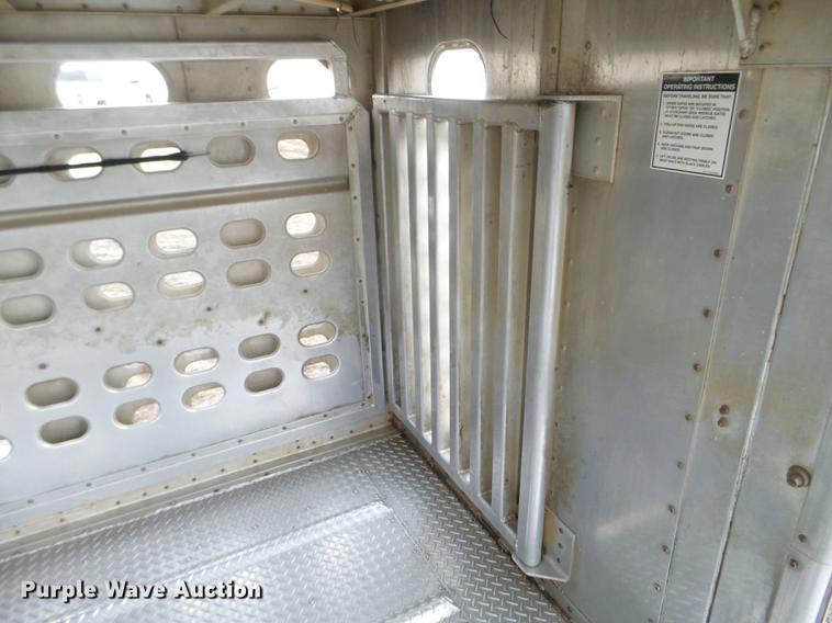 image for item EW9839 2007 Wilson PSDCL-402 livestock trailer