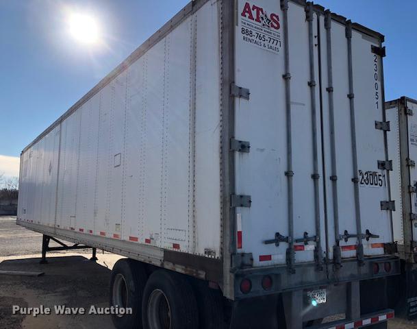 image for item G1468 1995 Miller dry van trailer