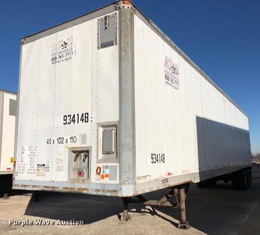 image for item G1469 1995 Monon dry van trailer