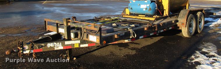 image for item DD0704 2010 Load Trail tilt deck equipment trailer