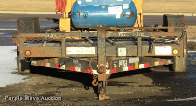image for item DD0704 2010 Load Trail tilt deck equipment trailer