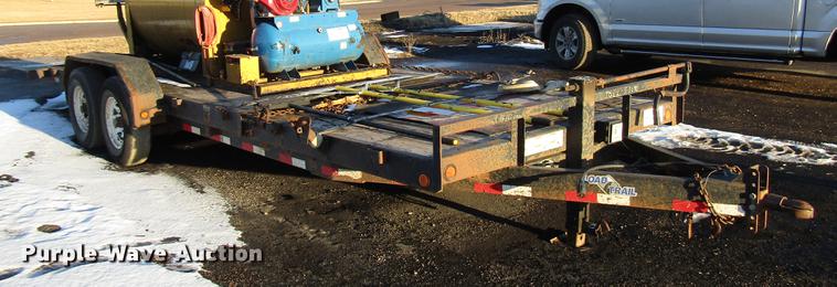 image for item DD0704 2010 Load Trail tilt deck equipment trailer
