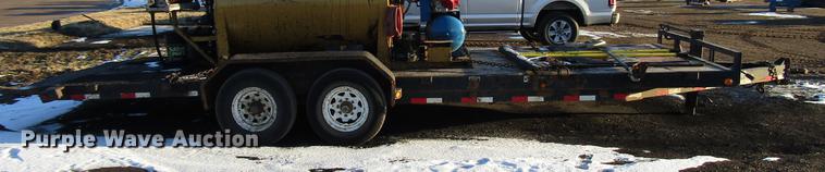 image for item DD0704 2010 Load Trail tilt deck equipment trailer