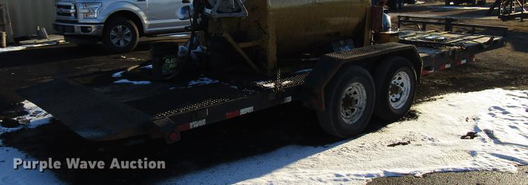 image for item DD0704 2010 Load Trail tilt deck equipment trailer