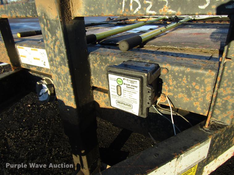 image for item DD0704 2010 Load Trail tilt deck equipment trailer