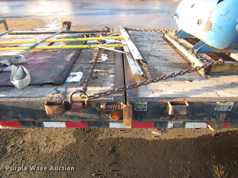 image for item DD0704 2010 Load Trail tilt deck equipment trailer