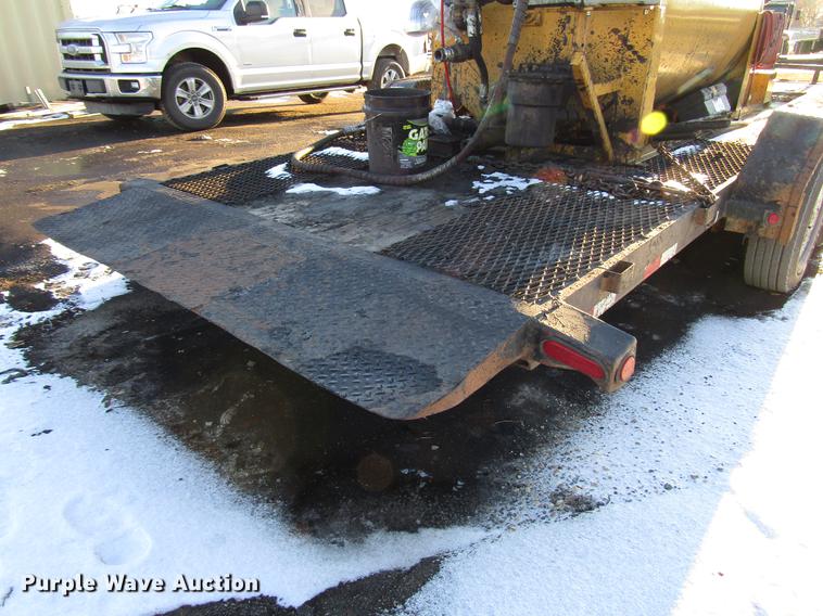 image for item DD0704 2010 Load Trail tilt deck equipment trailer