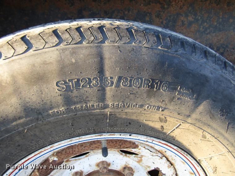 image for item DD0704 2010 Load Trail tilt deck equipment trailer