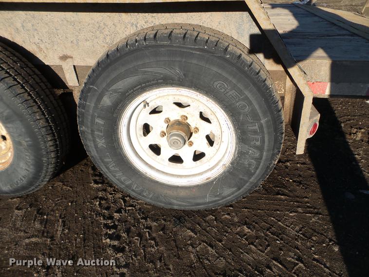 image for item DD0706 2003 PJ utility trailer