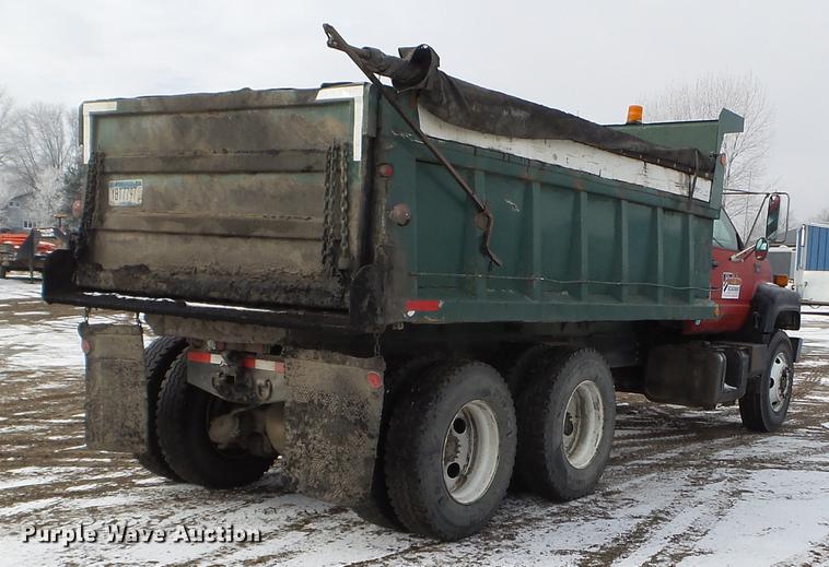 image for item DD0717 2002 GMC C7500 dump truck