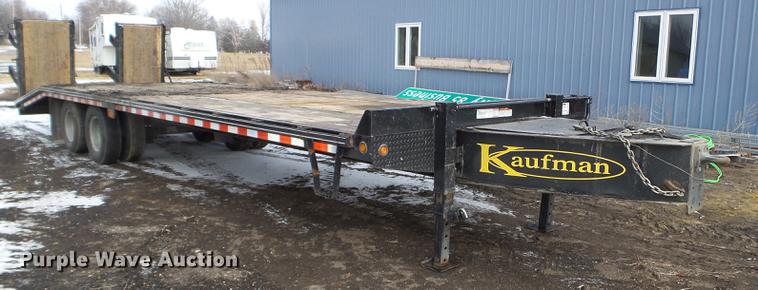 image for item DD0718 2017 Kaufman equipment trailer