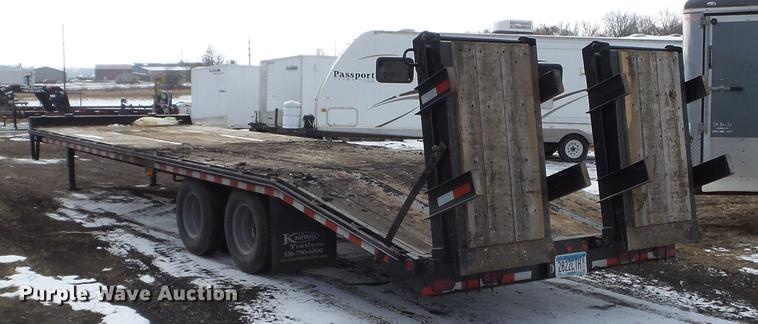 image for item DD0718 2017 Kaufman equipment trailer