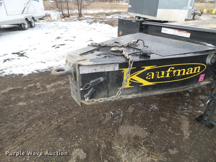 image for item DD0718 2017 Kaufman equipment trailer