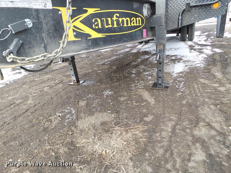 image for item DD0718 2017 Kaufman equipment trailer