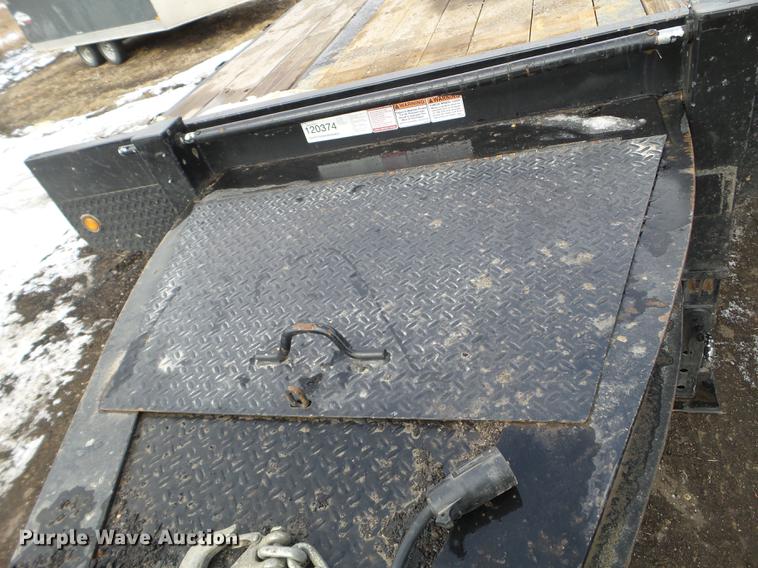 image for item DD0718 2017 Kaufman equipment trailer