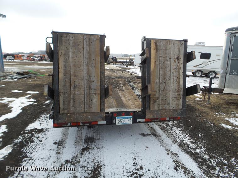 image for item DD0718 2017 Kaufman equipment trailer