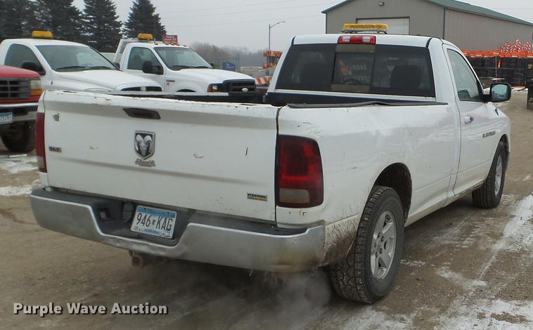 image for item DD0725 2011 Dodge Ram 1500 pickup truck