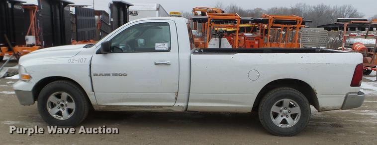 image for item DD0725 2011 Dodge Ram 1500 pickup truck