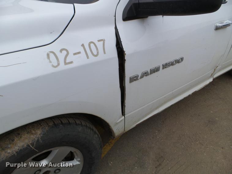 image for item DD0725 2011 Dodge Ram 1500 pickup truck