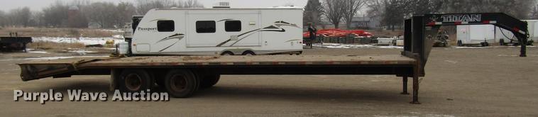 image for item DD0730 2014 Titan equipment trailer
