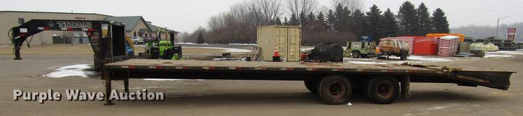 image for item DD0730 2014 Titan equipment trailer